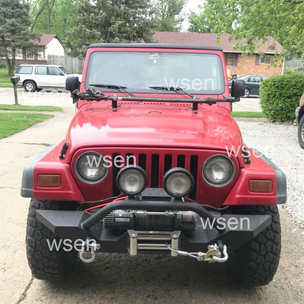 Hi Lift домкрат кронштейн капота подходит Jeep Wrangler CJ (1944 1986)/YJ (1987 1995)/TJ (1997 2006)|Детали и