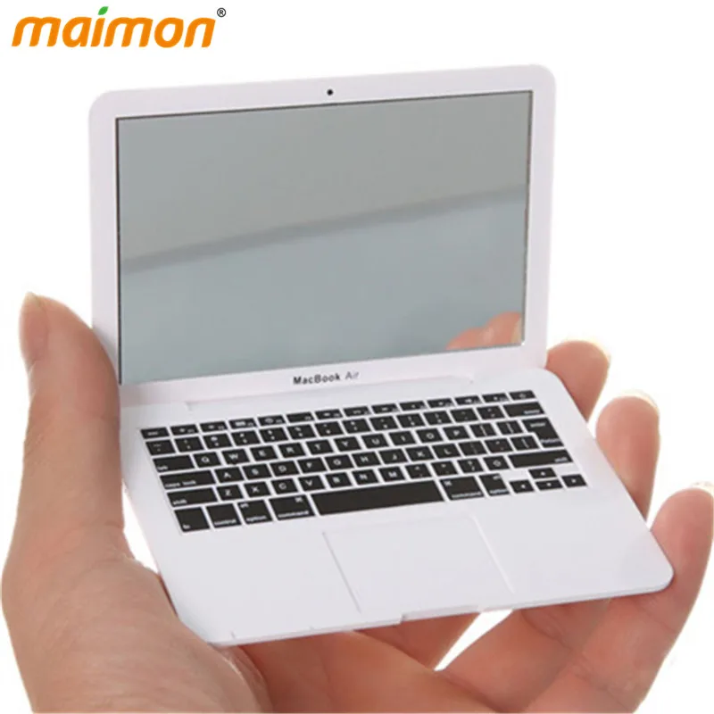 1 шт. Новинка Macbook Air зеркало для макияжа Apple ноутбук мини портативное карманное