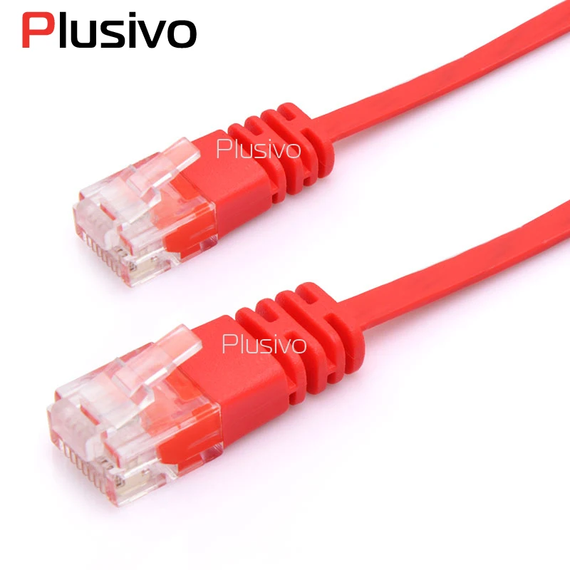 Супер Скоростной красный 0 3 м 1 фут 06 2 10 футов 5 15 50 Ультра тонкий RJ45 сетевой