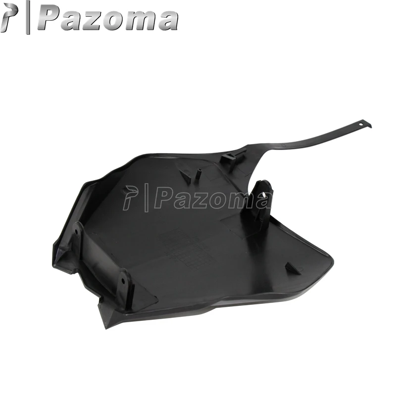 Передняя пластиковая табличка с номером для мотоцикла внедорожника черного