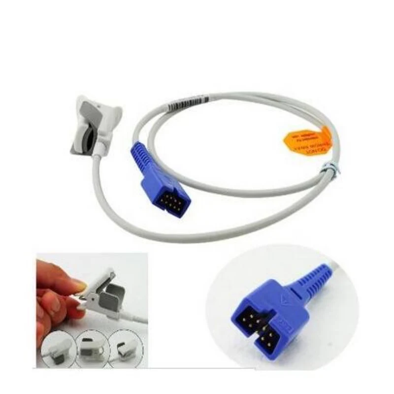 

Compatible for Nellcor DB9 Pin with Oximax Tech Pediatric FingerClip Spo2 Sensor Oximetry Sensor Blood Oxygen Probe TPU 1M