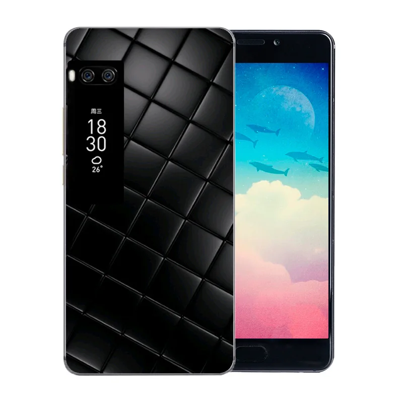 Силиконовый ТПУ 5 7 дюйма для Meizu Pro Plus чехол телефона с красочным узором мягкий