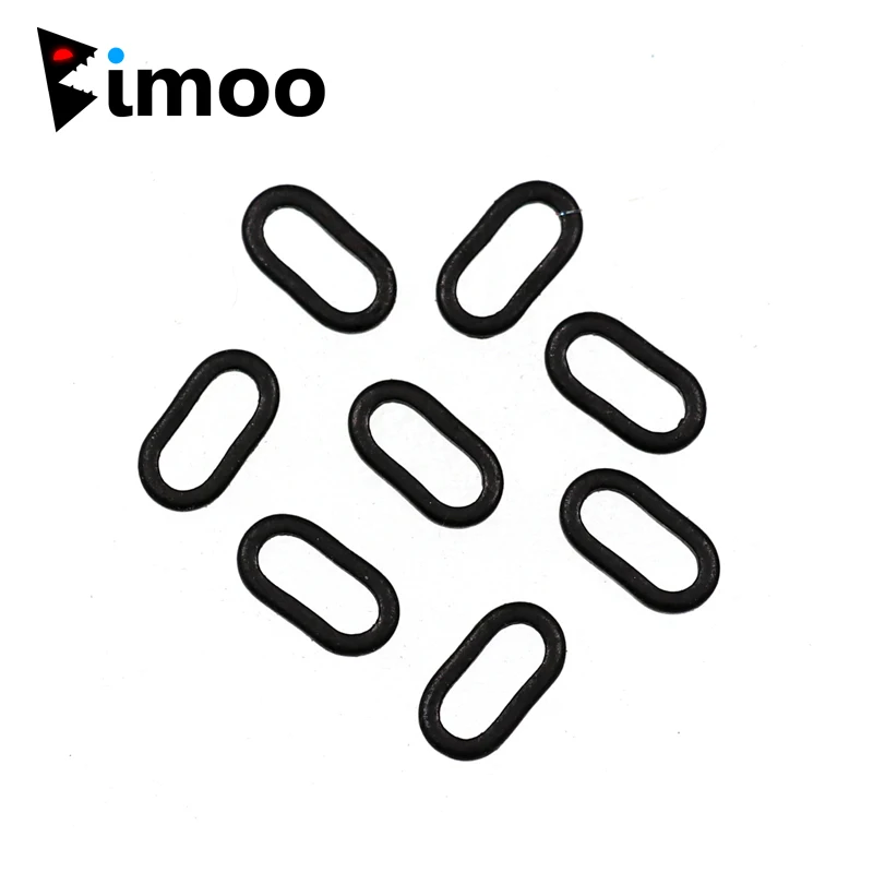 Bimoo 20 шт. антибликовые матовые аксессуары для ловли карпа овальная выдувная опора