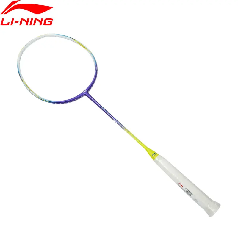 Li Ning WINDSTORM 600 ракетки для бадминтона одна ракетка суперлегкие из углеродного