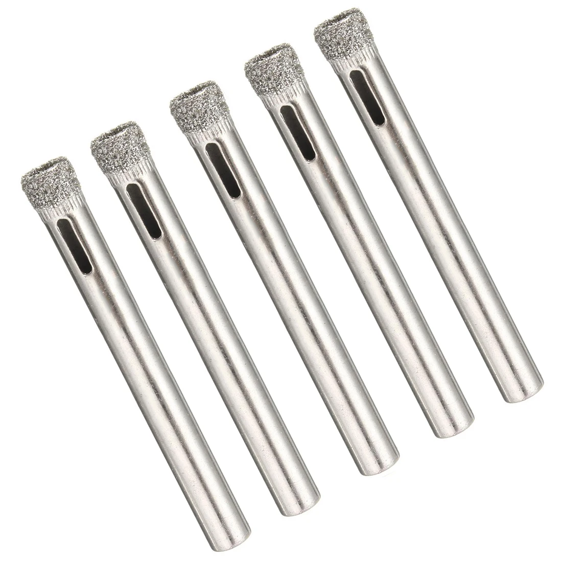 

6 Pcs Diamond Hole Saw Drill Bits Ceramic Tile Marble 6mm Silver