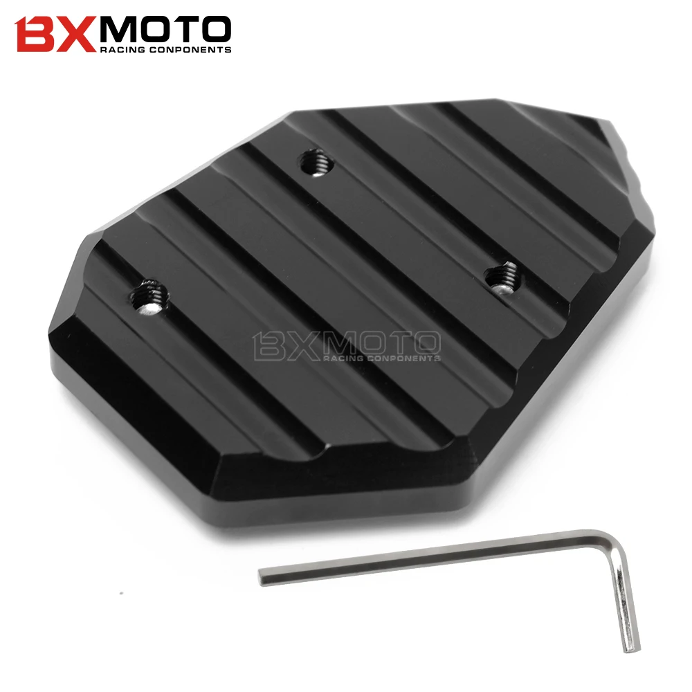 CNC алюминиевая боковая подставка для мотоцикла увеличитель пластина удлинитель