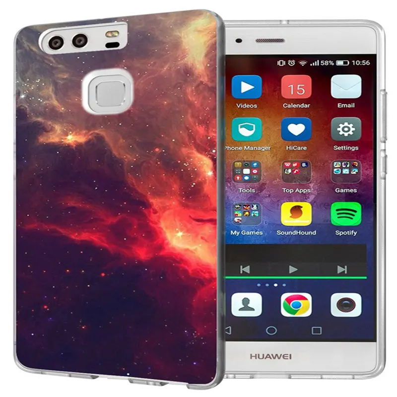ТПУ роскошь для huawei P9 Lite/P8 Lite/P10Lite Y5 II 2 Y5ii Y6 Мягкий дизайн обложки Мрамор задняя