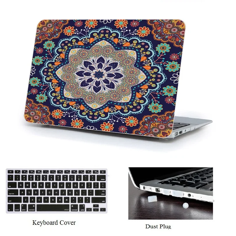 Жесткий чехол для ноутбука + клавиатуры Пылезащитная заглушка нового Apple Macbook Air 11