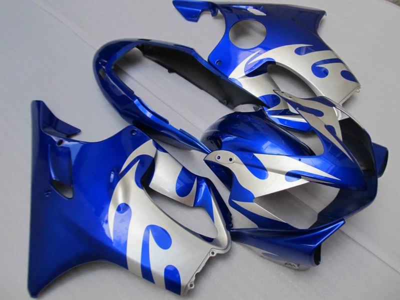 

Nn-Fairing kit for HONDA CBR600F4I 04 05 06 07 CBR600 F4I CBR 600F4I 2004 2005 2007 Blue silver Fairings set