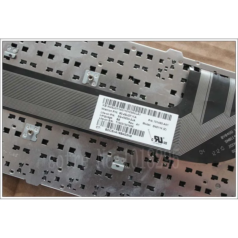 Новая клавиатура для ноутбука из Бельгии HP probook 4540 4540S 4545 4545S 4740 4740S noframe Black BE