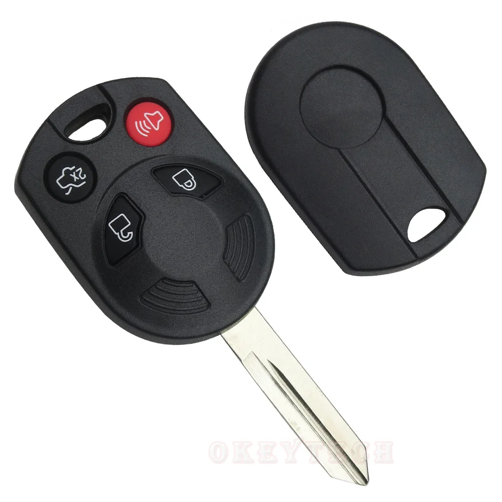 Дистанционный Автомобильный ключ OkeyTech 4 кнопки для Ford Mercury Mariner Lilan Lincoln Navigator MKX MKZ