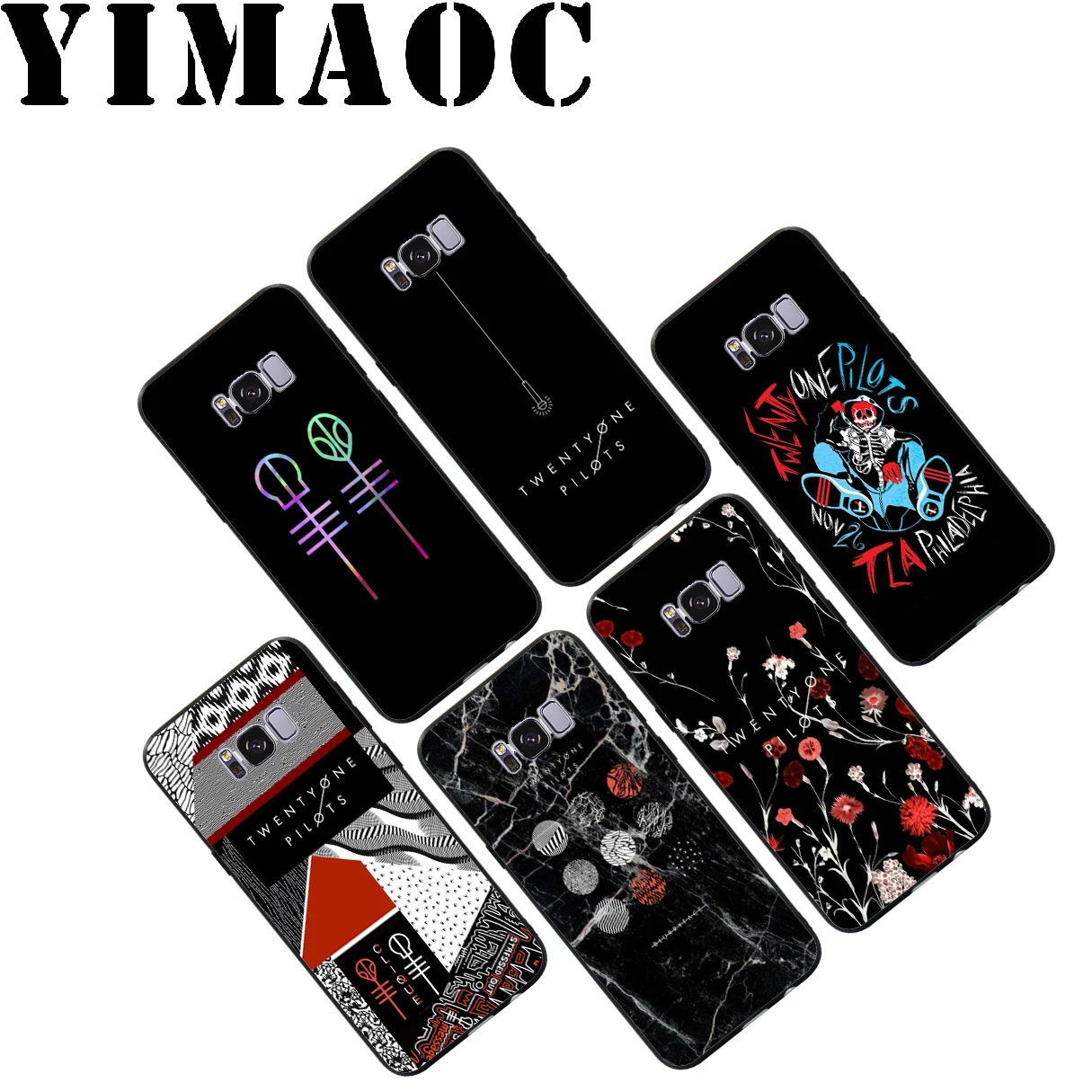 YIMAOC Twenty One Pilots Soft Case for Samsung Galaxy S10 S10e S9 S8 A6 Plus S7 S6 Edge A7 A5 A3 J6 Note 9 8 |