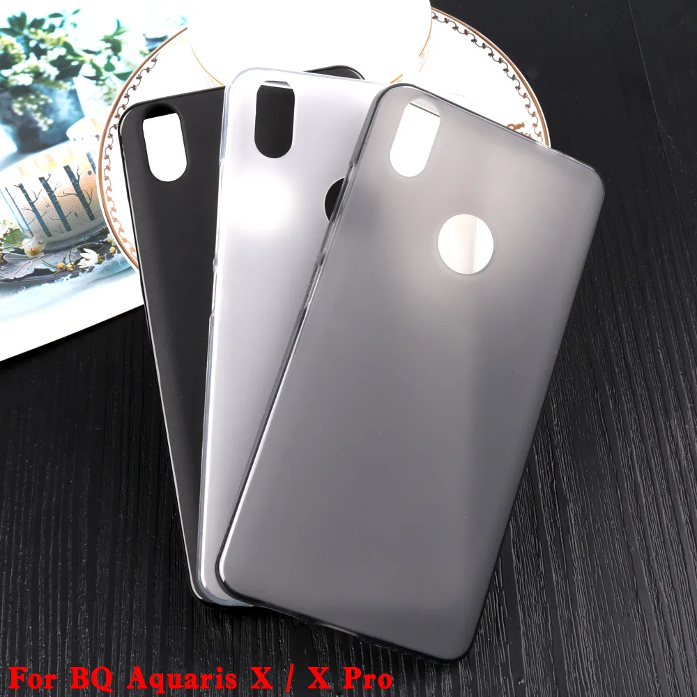 Чехол для BQ Aquaris X на BQ Aquaris X PRO Чехол из ТПУ силикона мягкий тонкий Простой чехол для телефона