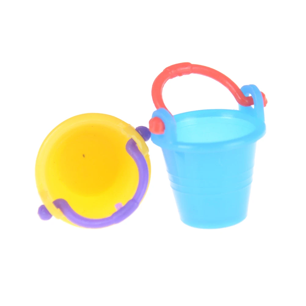 Масштаб 1:12 для шарнирной Мини куклы милые пластиковые ведра конфет украшение