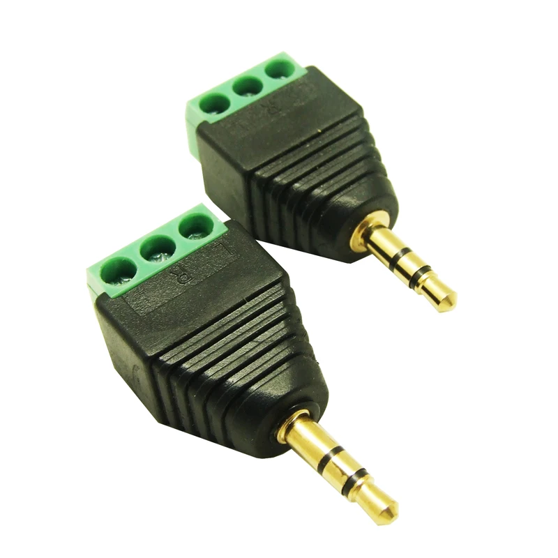 Бесплатная доставка 5 шт. аудио стерео разъем 3 pin мм трека штекер для камеры