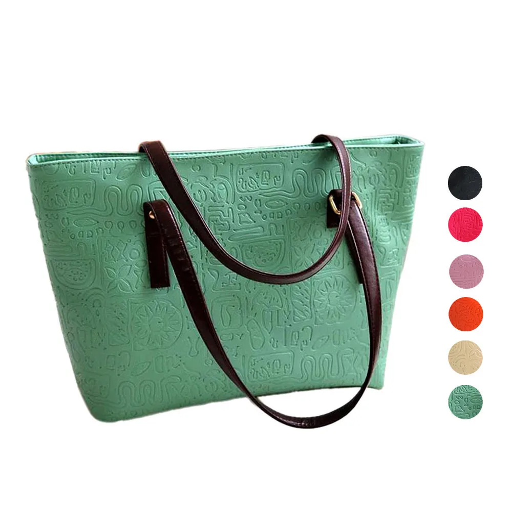 Новая простая зимняя кожаная женская сумка мессенджер Холщовая Сумка bolsa feminina