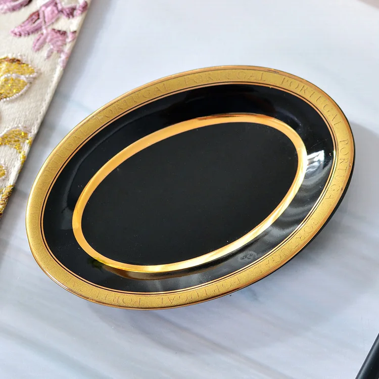 Рождественская тарелка для соуса в Западном Европейском стиле керамическая