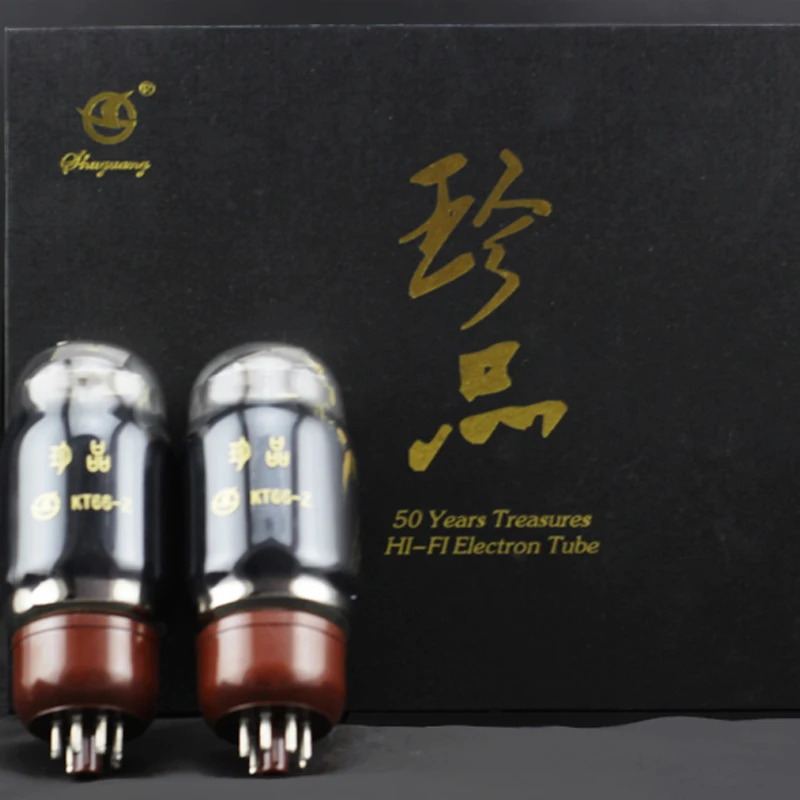 Новый 2 шт. Shuguang Премиум сокровище KT66 Z (KT66) подходящая пара усилитель HIFI аудио