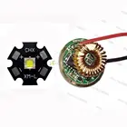CREE XM-L2 T6 10W холодный белый нейтральный белый фотоэмиттер лампа + 22 мм 135 модель драйвера для фонарика