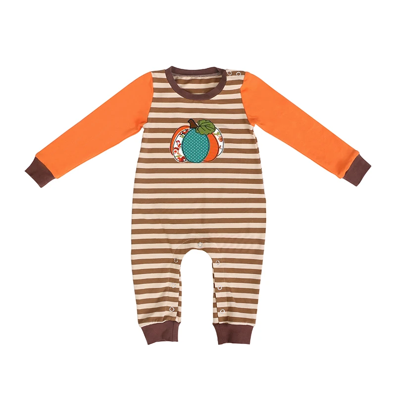 Kaiya Angel/Лидер продаж модные оранжевые хлопковые комбинезоны для новорожденных