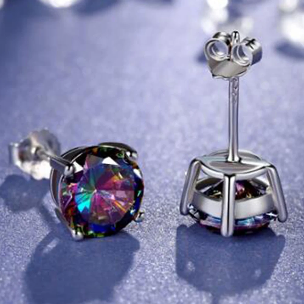 Gothic Earrings Korean For Women Square Minimalist Jewelry Jewellery Accessories Rhinestone D30 | Украшения и аксессуары