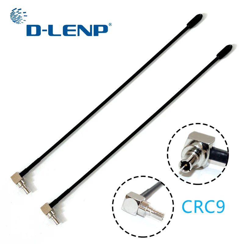 Dlenp 2 шт 4G LTE антенна с TS9 или CRC9 разъемом для Huawei E398 E5372 E589 E392 Zte MF61 MF62 aircard 753s 5dbi усиление - Цвет: CRC9 Connector