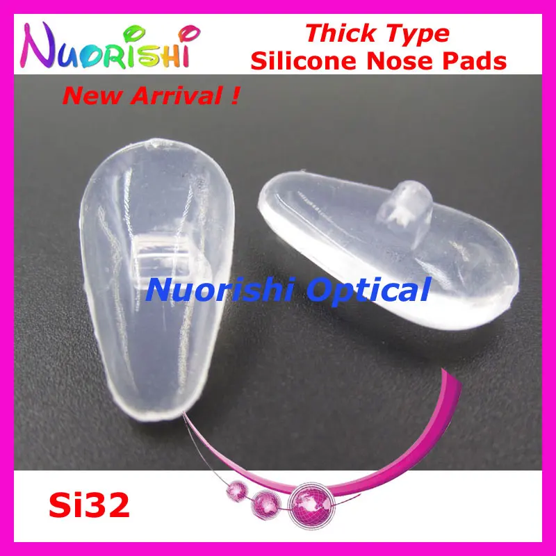 2000 шт. высококачественные очки аксессуары для очков силиконовые носоупоры