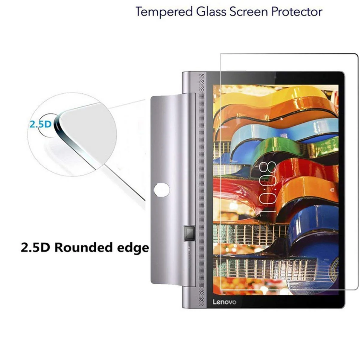 

9H Tempered Glass For Lenovo YOGA Tab 3 10.1 YT3-X50F Screen Protector YOGA Tablet 3-X50F YT3-X50M/X50F Tablet Glass ZA0H0064US