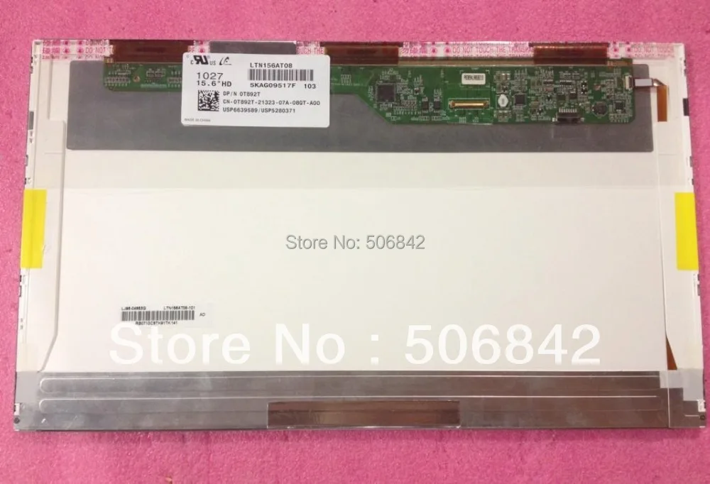 

15.6"laptop LED screen LTN156AT08 ,New 1366*768 30pin