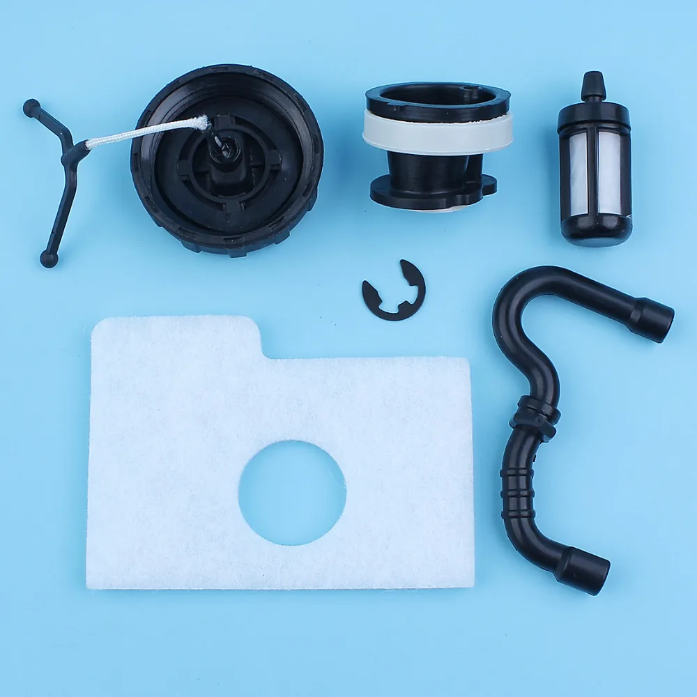 Air Fuel Filter Tube Hose Line Intake Manifold Tank Cap Kit For Stihl 018 MS180 017 MS170 C MS 170 180 Chainsaw 1130 022 2000 |