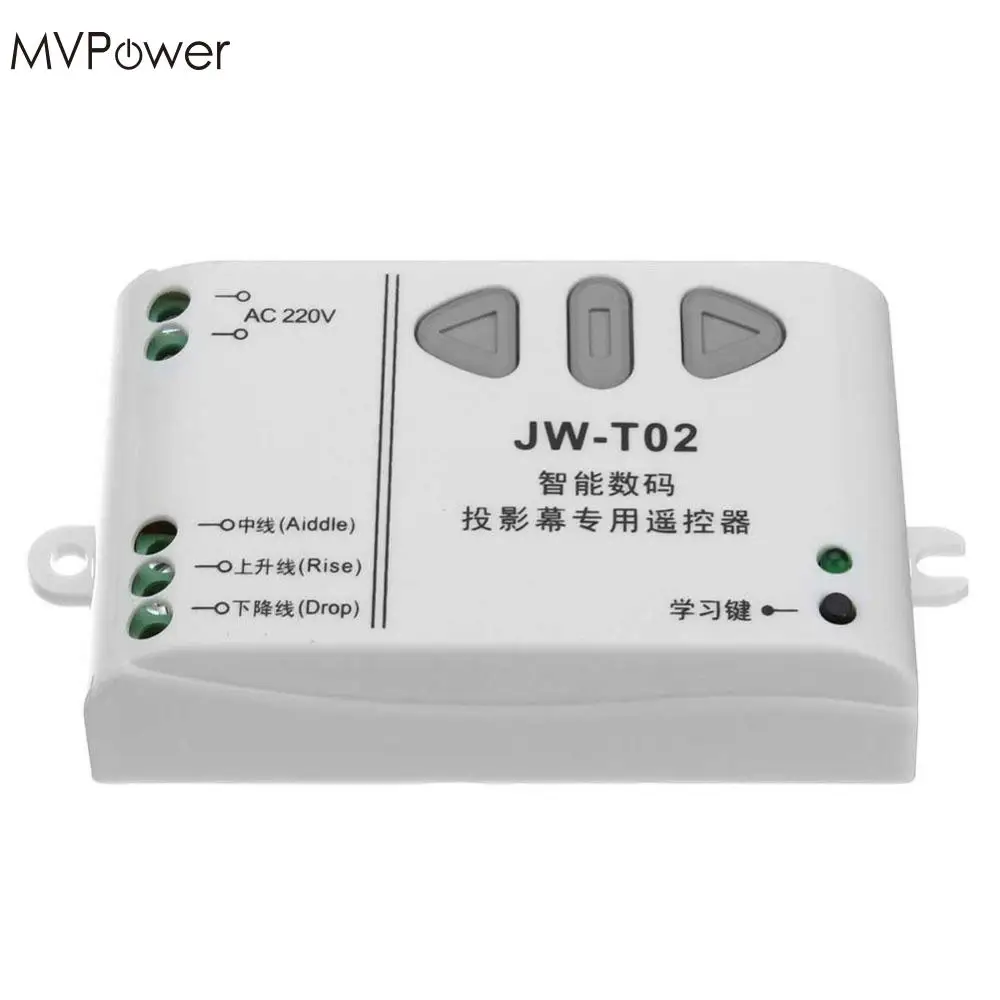 MVpower Универсальный электрический проектор экран шторы Беспроводной RF пульт
