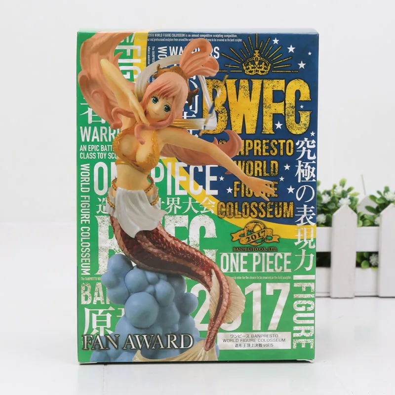 18 см цельная фигурка BWFC Русалка Принцесса ширахоши ПВХ Коллекционная модель