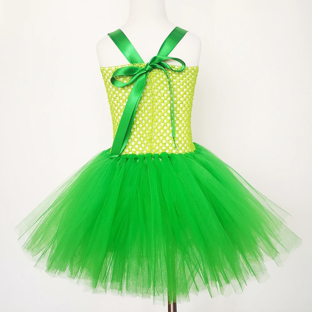Сказочное платье-пачка Tinkerbell для девочек на день рождения Детский карнавальный