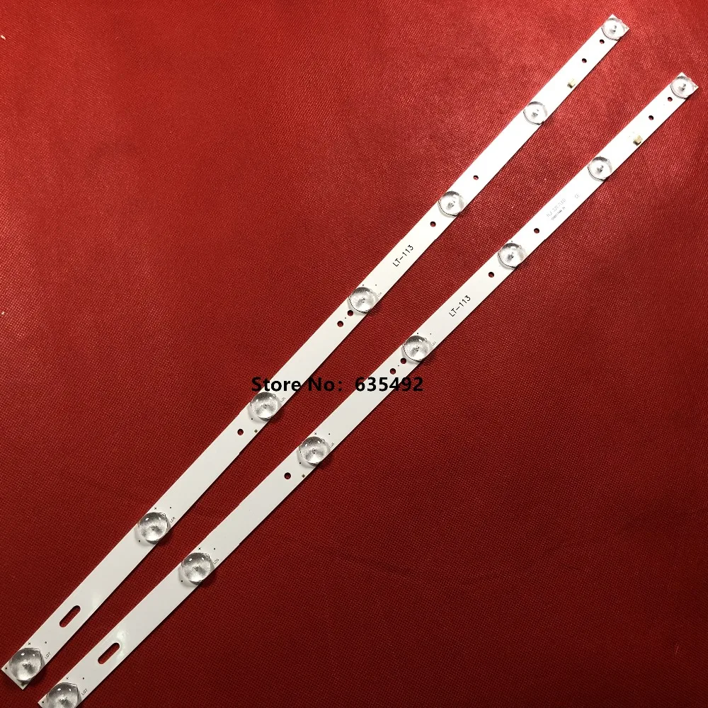 598 мм 3PCSLED Подсветка полоса 7 лампы для JVC 32 ''ТВ HL 00320A28 0701S 05 04 A2 A3 LED 32D8 LT 32DE75 180.DT0