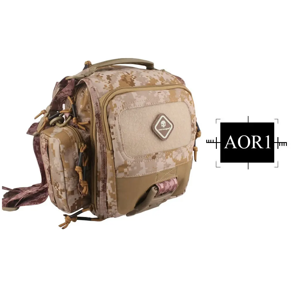 AOR1 Emersongear мини сумка-мессенджер планшет+ нетбук Тактический Ipad нейлон одмночный слинг ремень сумка через плечо EM5754 - Цвет: AOR1