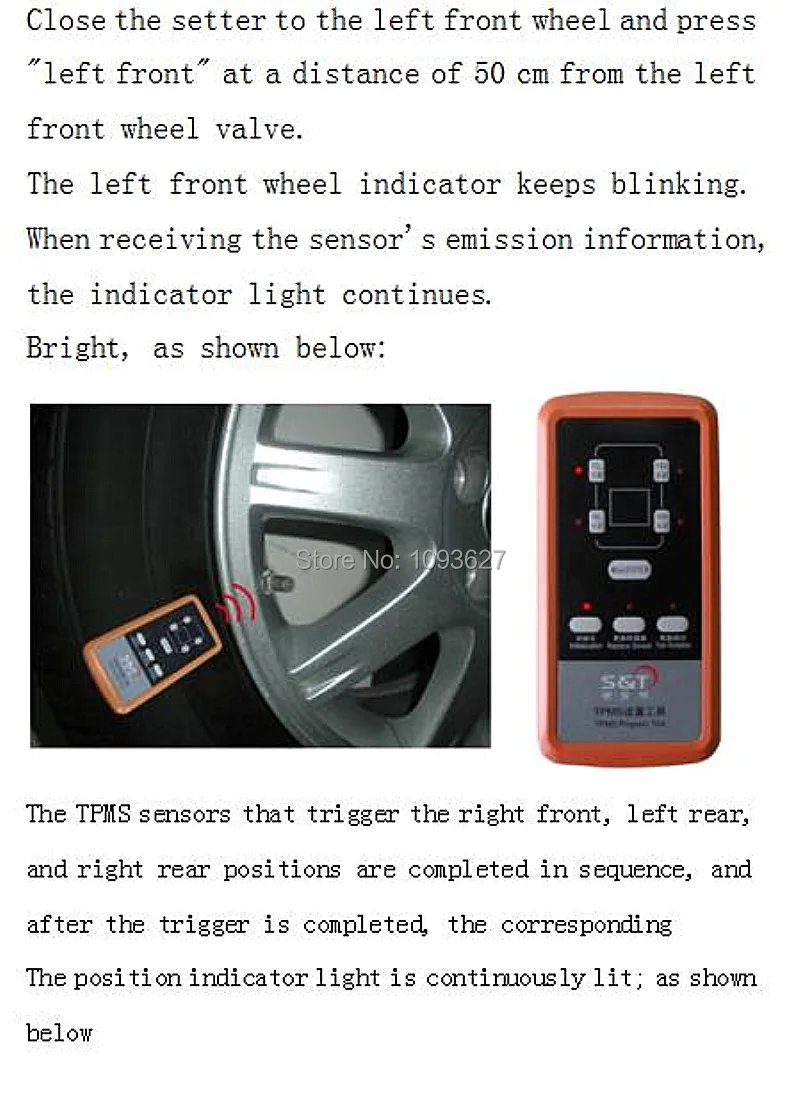 TPMS Датчик давления в шинах Инструмент для настройки подходит для всех моделей Great Wall HOVER HAVAL F7 H9 H5 H6 WINGLE VOLEEX C30 C50
