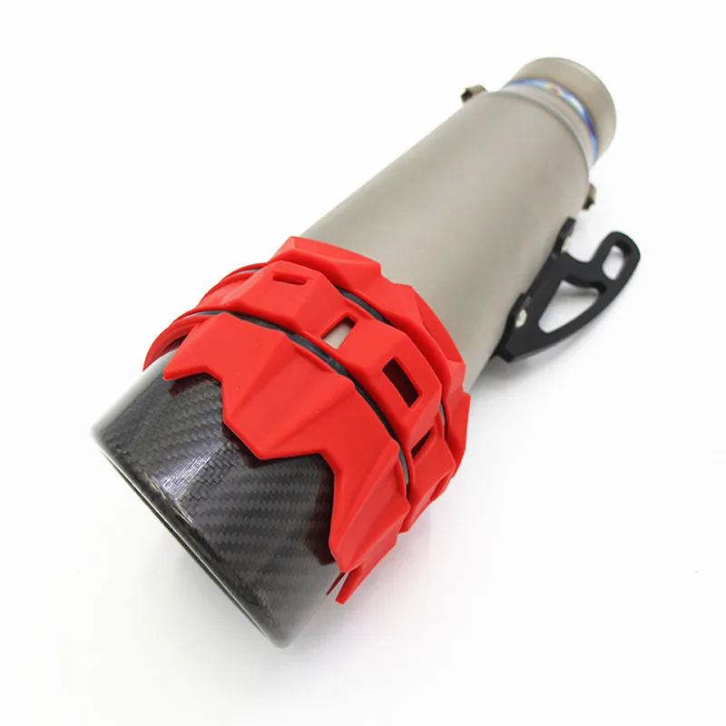 Выхлопной глушитель для мотоцикла труба тепловая защита защитная крышка