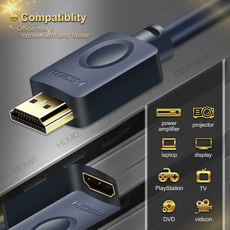 Кабель удлинитель Cabletime HDMI 4k 2 0 60 Гц 3D UHD Pro штырь гнездо|Кабели HDMI| |
