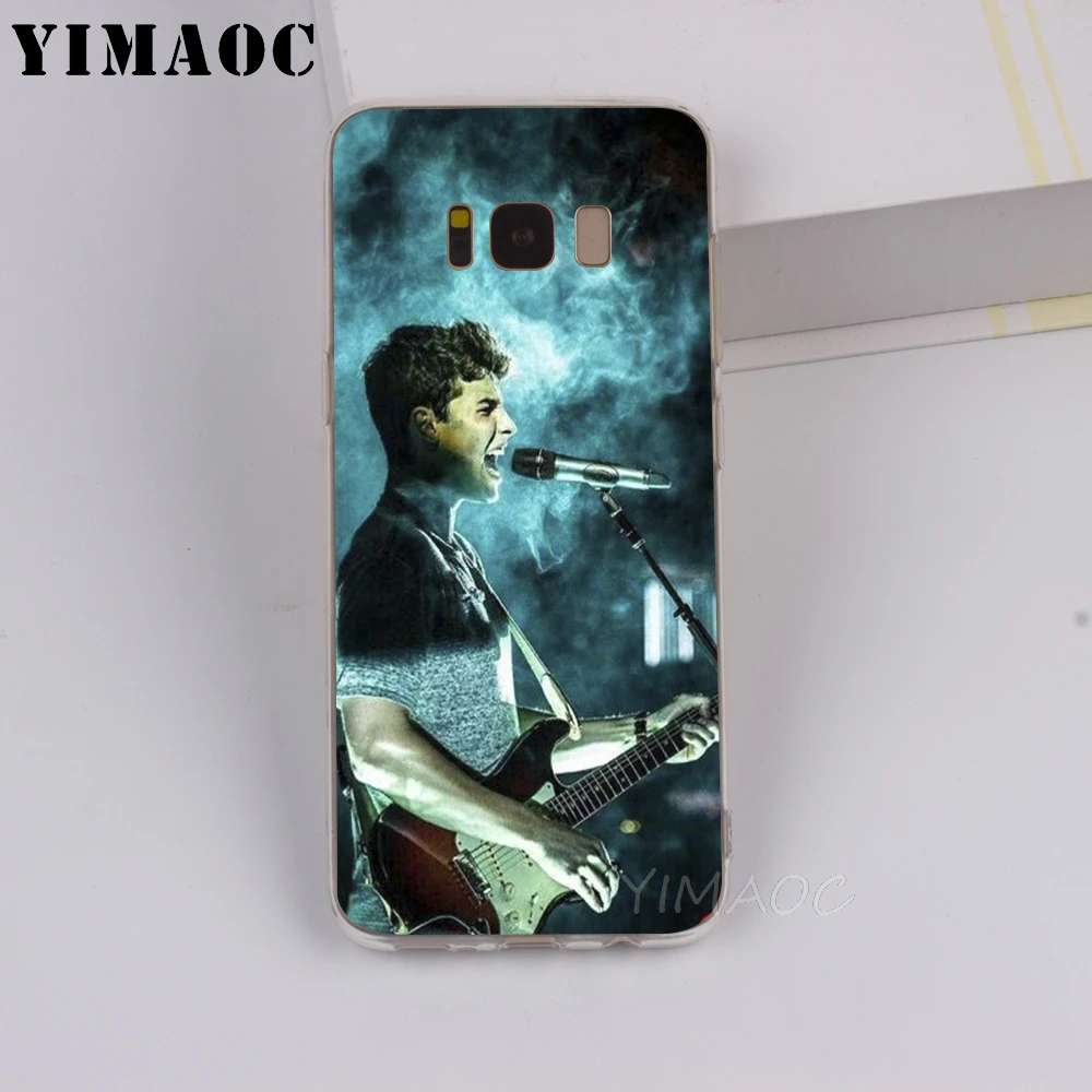 Мягкий ТПУ чехол YIMAOC Shawn Mendes для Galaxy j3 j5 j6 j7 A5 2016 2017 A6 A9 2018 Note 8 9 S7 edge S8 S9 S10 Plus S10e |