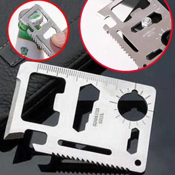 Многофункциональный инструмент для выживания инструменты банковских карт