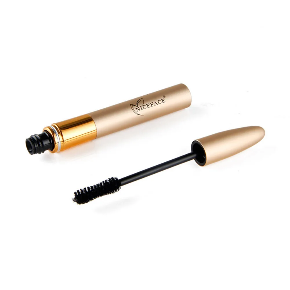 2pcs/set Waterproof 3D Black Mascara Fiber Lash Eyelash Curling Lengthening Cosmetic Eyes Beauty Makeup |