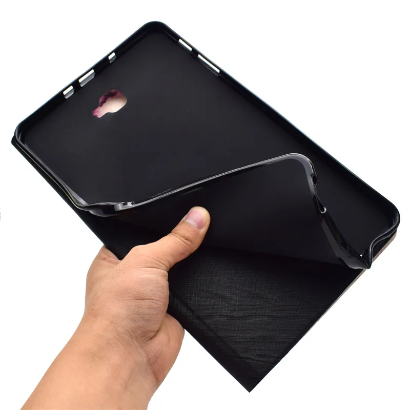 

Wekays Case For Galaxy Tab A 10.1 Leather Smart Fundas Case For Samsung Galaxy Tab A 10.1 2016 T585 T580 T580N Tablet Cover Case