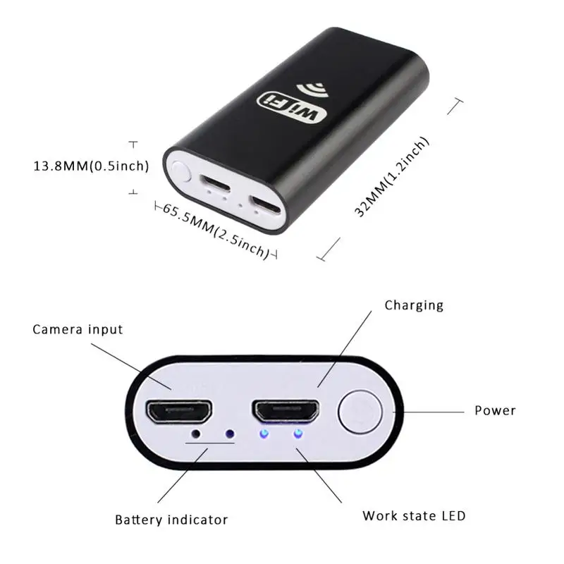 Водонепроницаемая камера эндоскоп с 6 светодиодами Бороскоп Wi Fi для iPhone|camera