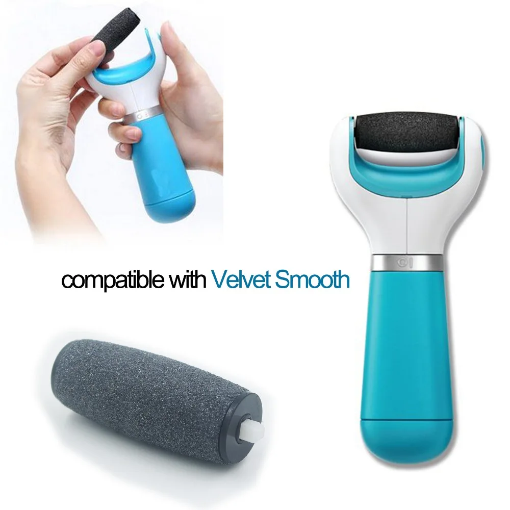 4 шт. Сменные Роликовые головки для S choll Velvet Smooth Amope Express Pedi средство удаления кожи