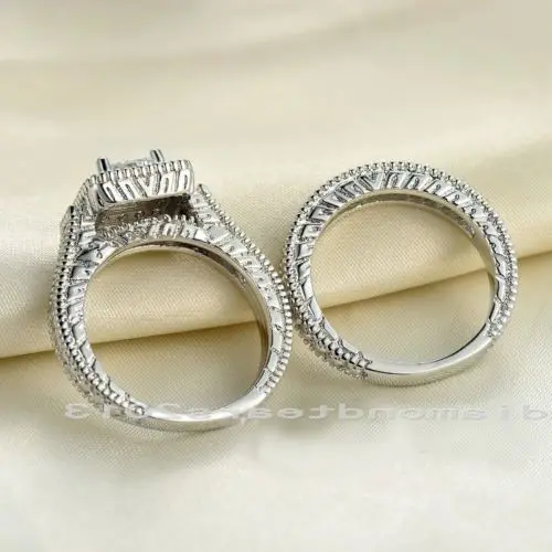 Кольцо обручальное с фианитами 10 карат под белое золото размеры 5/6/7/8/9/10