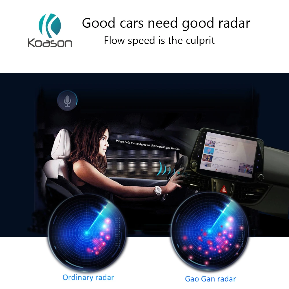 Система GPS навигации Koason на Android 9 дюймов для Hyundai i30 2017|GPS транспорта| |