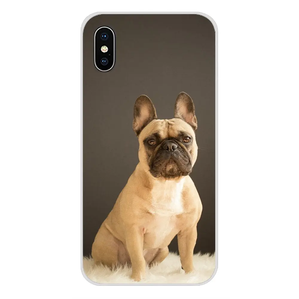 Горячая сладкий Французский бульдог животных собак для Xiaomi Redmi 4A S2 Note 3 3S 4 4X 5 Plus 6 7