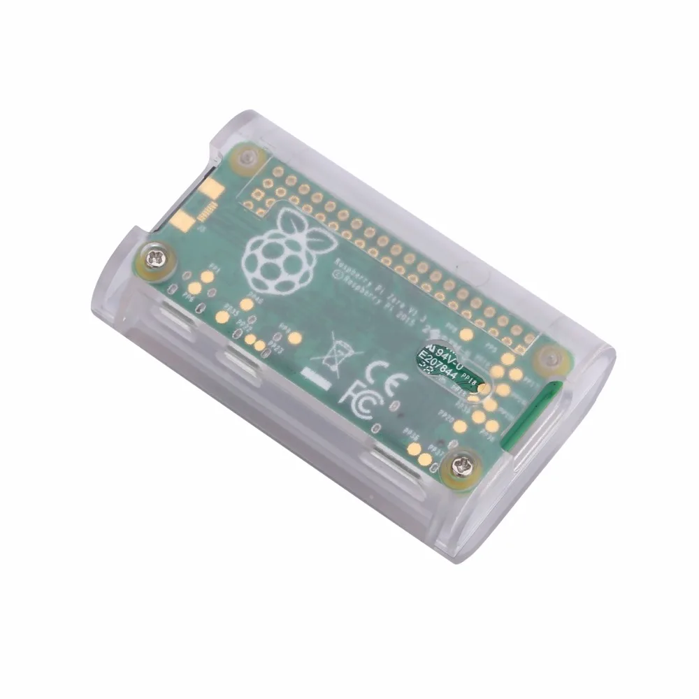 Чехол для Raspberry Pi Zero W прозрачный черный чехол из АБС-пластика совместим с и zero