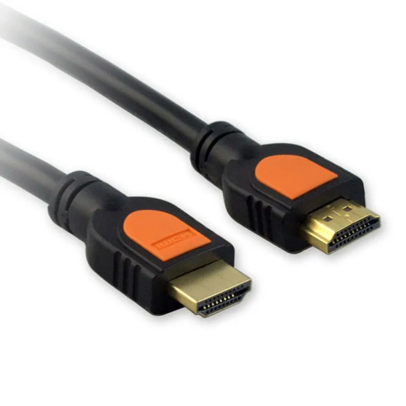 Желтый Kinfe высокоскоростной 0 3 м HDMI кабель адаптер для HDTV 1080p Высокая скорость HD 3D