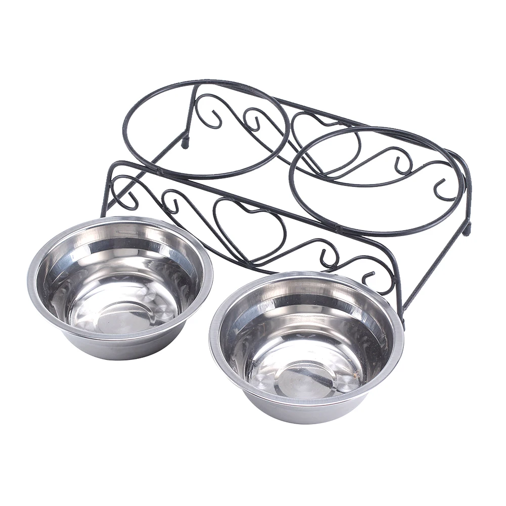 Подставка Фидер противоскользящая тарелка собаки кошка домашний питомец чаша